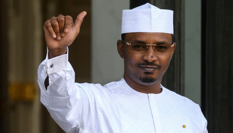 President of the Chadian transition, Mahamat Idriss Déby.