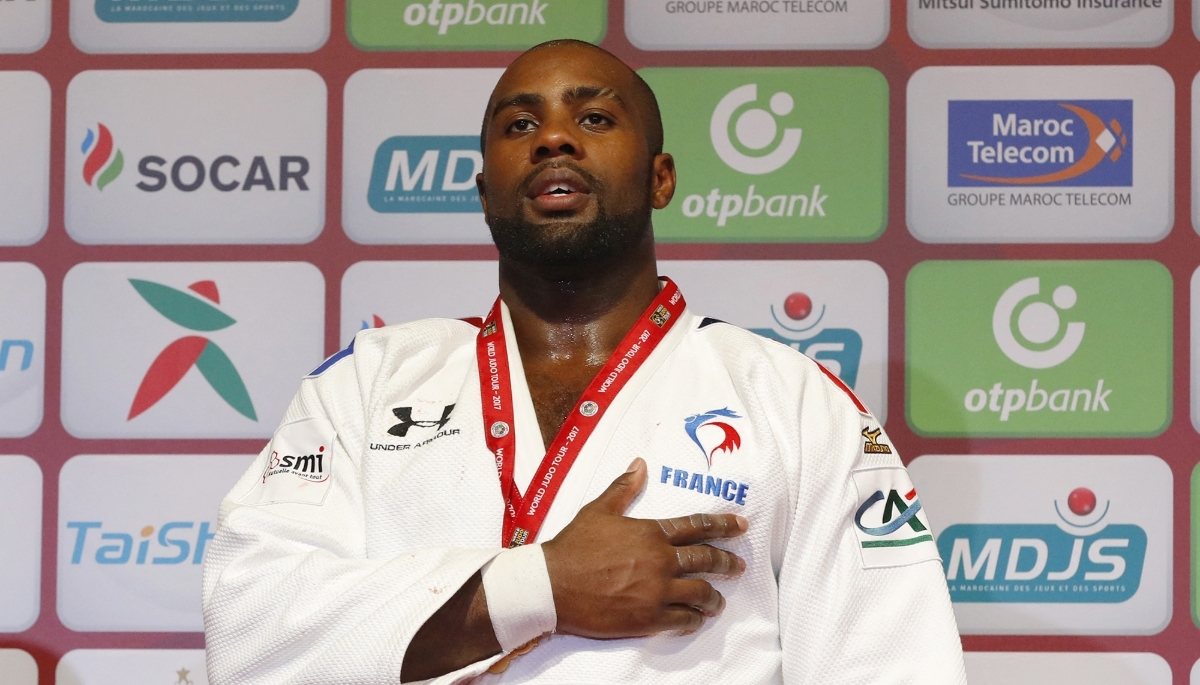 
Teddy Riner at the Judo Open World Championships in Marrakesh, November 2017.