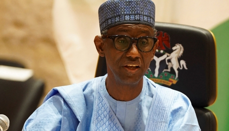 Nigeria's National Security Adviser Nuhu Ribadu in Abuja, 22 January 2026. 