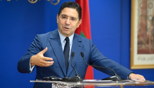 Moroccan Foreign Minister Nasser Bourita, in Rabat, 8 October 2024.