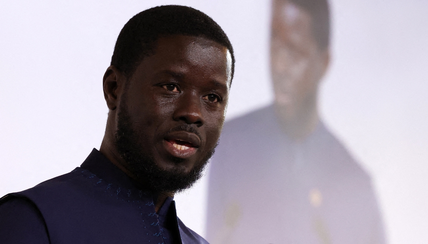 Senegalese president Bassirou Diomaye Faye on 20 June 2024.