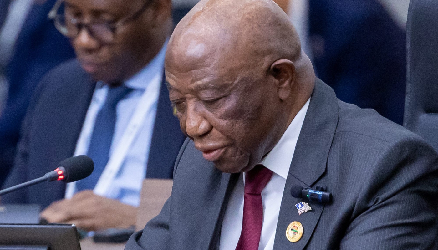 Liberian President Joseph Boakai on 4 June 2024.