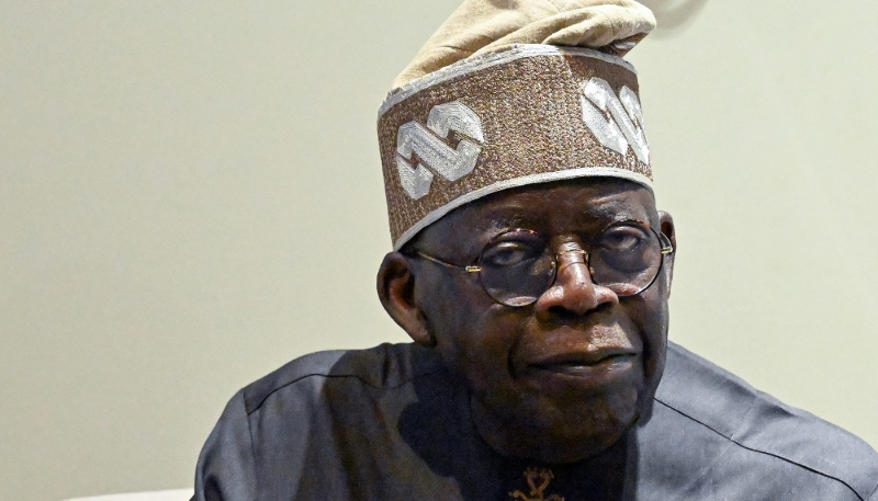 Nigerian president Bola Ahmed Tinubu in December 2023.