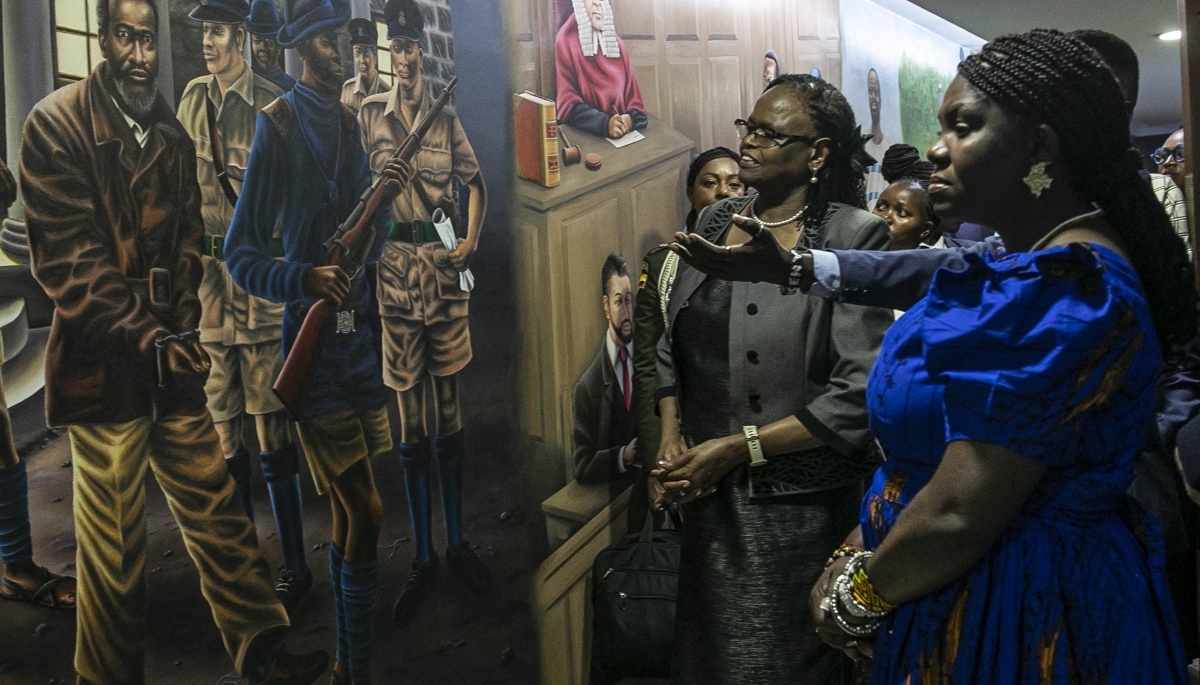 Colombian Vice President Francia Márquez (right) on official visit to Nairobi, 15 May 2023.