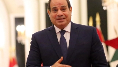 Egyptian president Abdel Fattah Al Sisi.