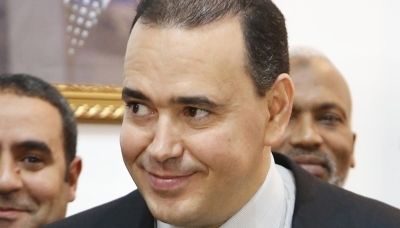 The king's private secretary and Al Mada boss Mounir el-Majidi.