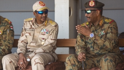 Generals Mohamed Hamdan Dagalo and Abdel Fattah al-Burhan.