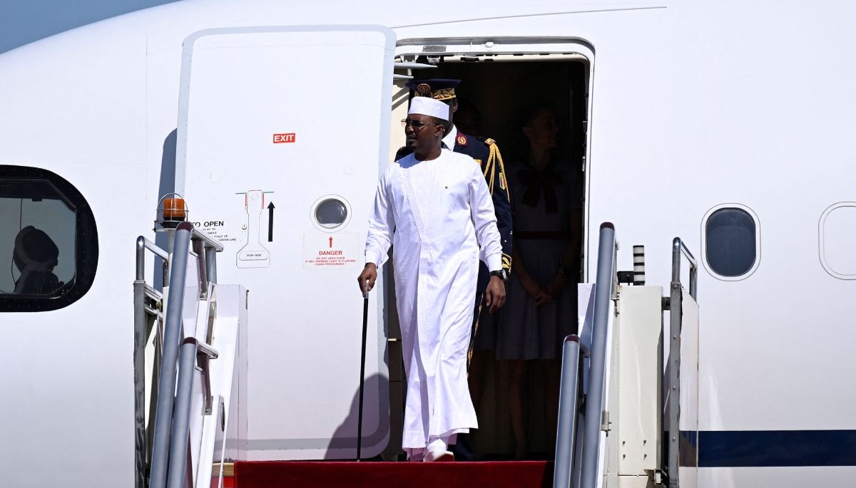 Chadian President Mahamat Idriss Déby Itno, 2 September 2024.