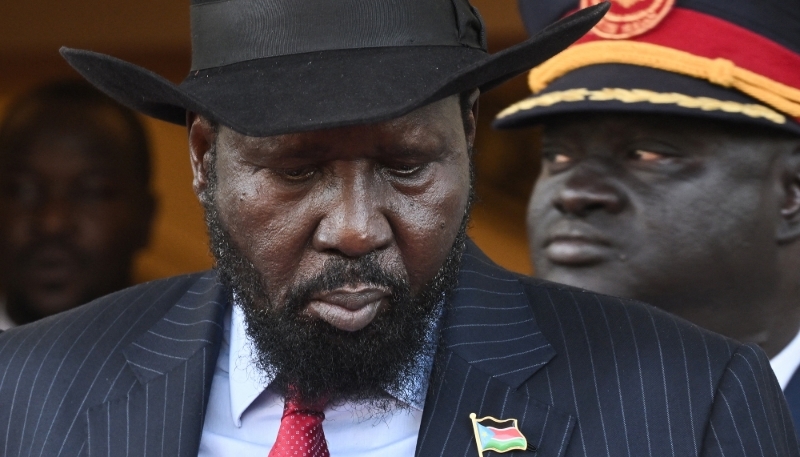 South Sudanese president Salva Kiir.