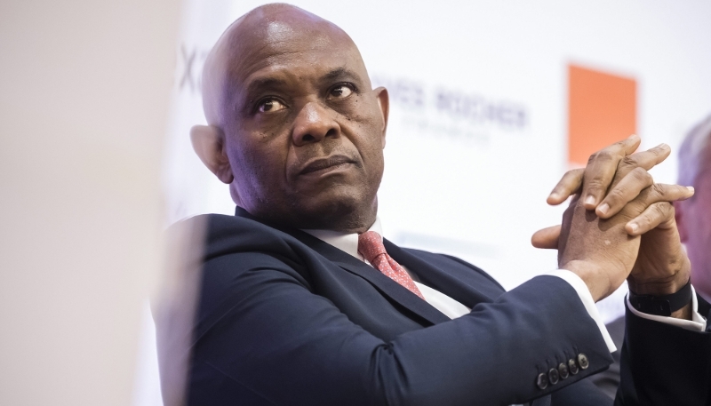 Tony Elumelu, in Paris in October 2019.