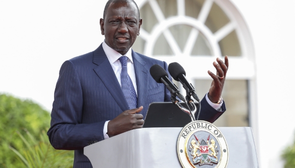 Kenyan president William Ruto.