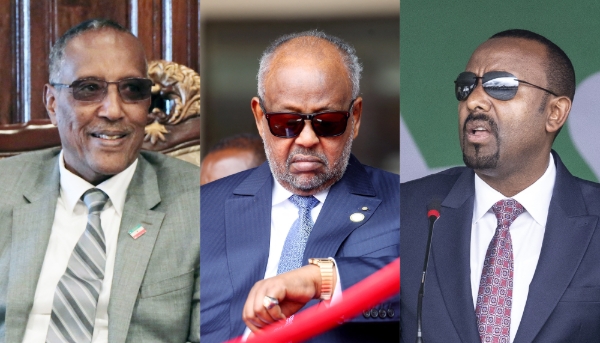 Muse Bihi - Ismail Omar Guelleh - Abiy Ahmed