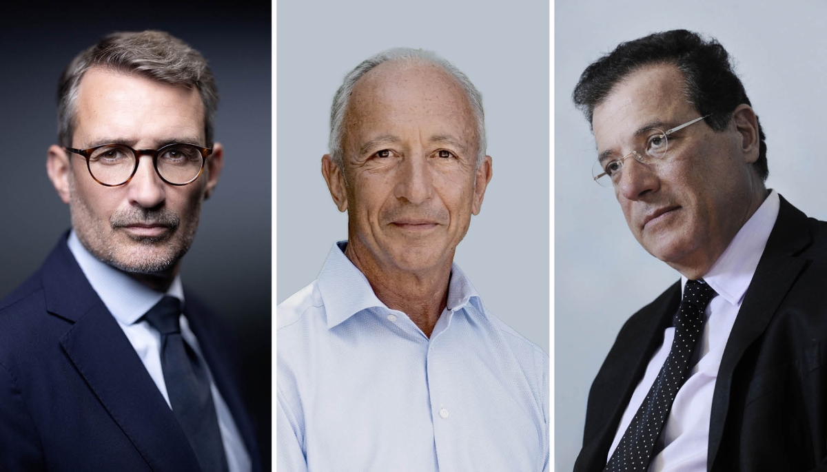 Philippe Palazzi, Stéphane Rémon et Adnan Houdrouge.