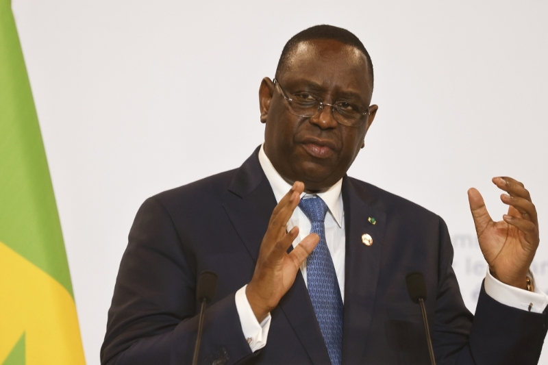 Senegalese president Macky Sall.