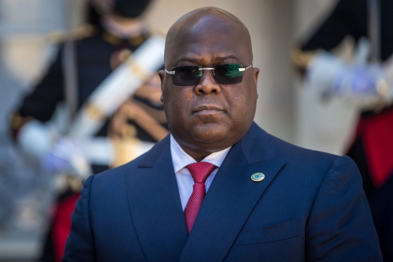 DRC President Félix Tshisekedi.