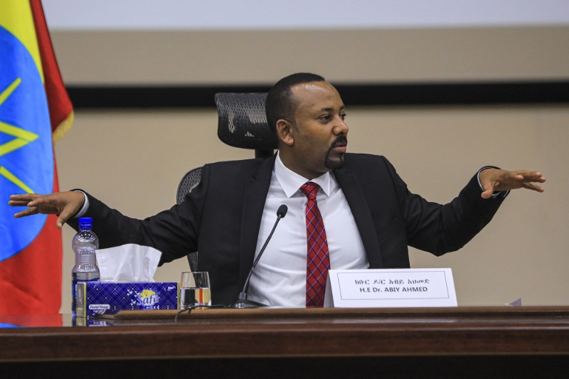 Ethiopian Prime Minister Abiy Ahmed Ali.