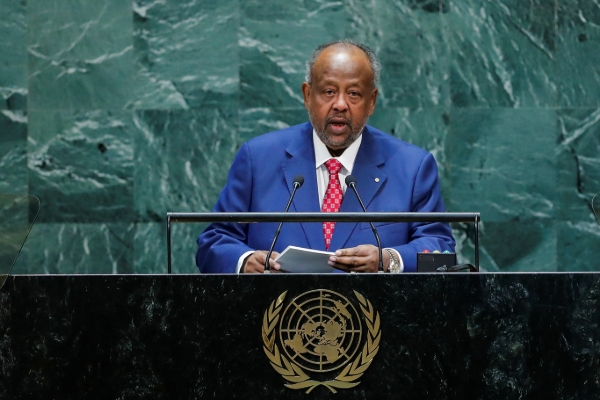 Djibouti's President Ismail Omar Guelleh.