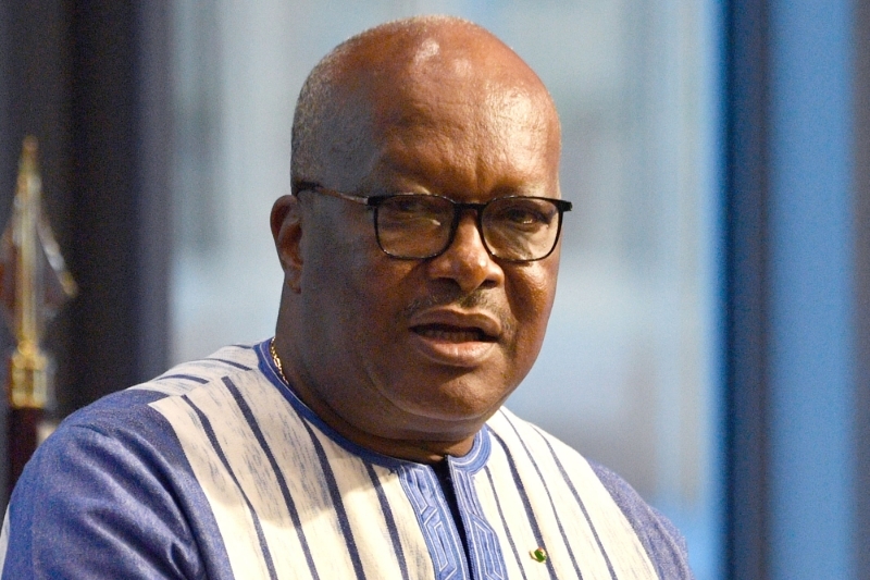 President of Burkina Faso Roch Marc Christian Kaboré.