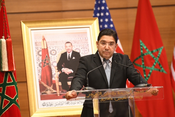 Moroccan Foreign Minister Nasser Bourita.