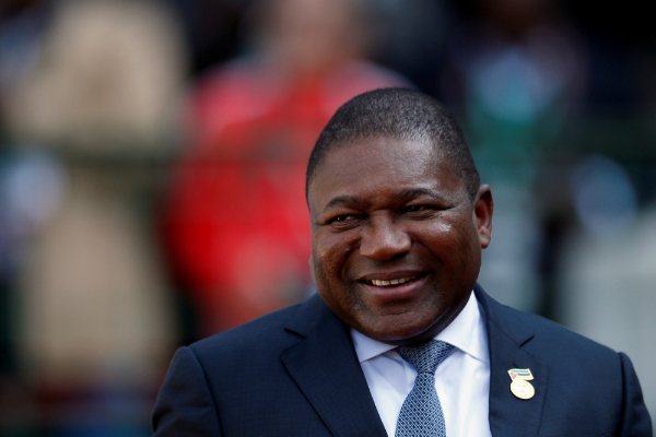 Mozambican President Filipe Nyusi.