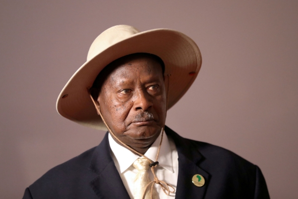 Uganda's President Yoweri Museveni.