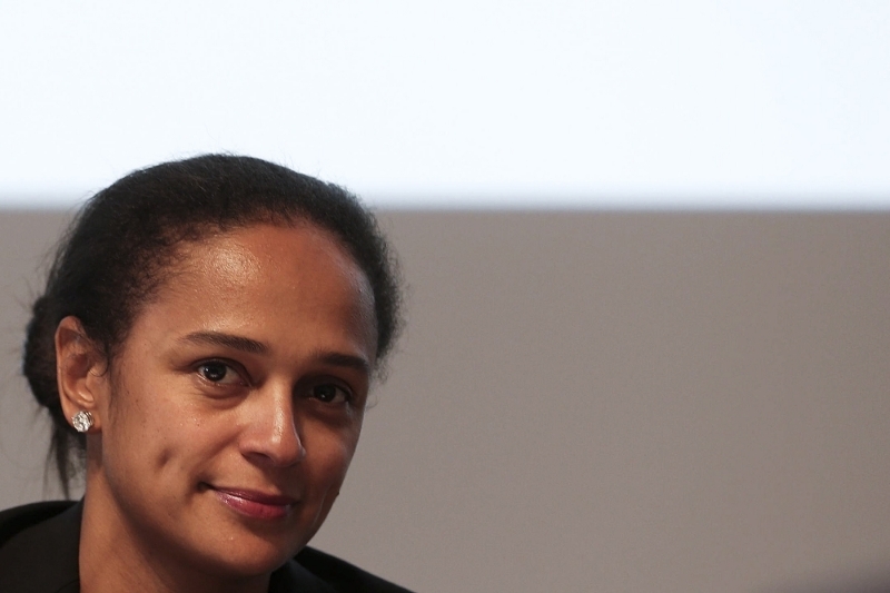 Isabel dos Santos, daughter of former Angolan president José Eduardo dos Santos.