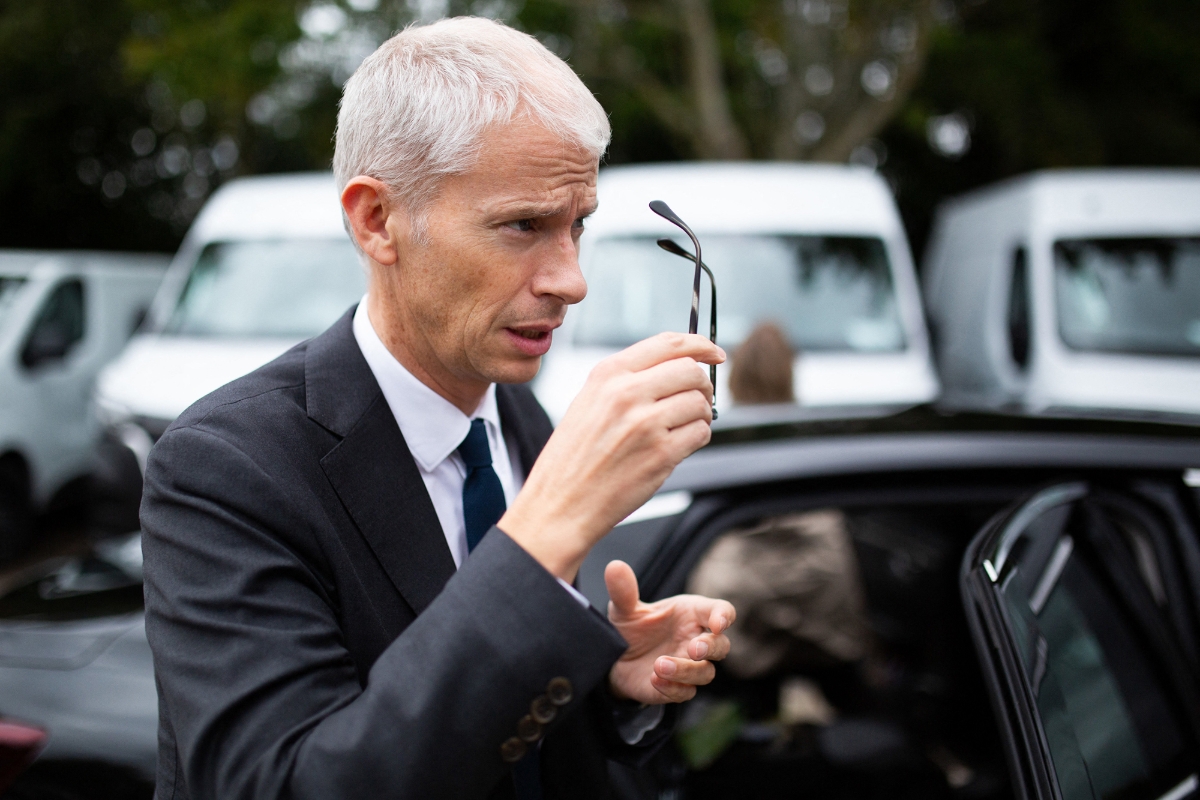 The French Minister for Foreign Trade Franck Riester.
