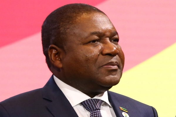 Mozambique's president Filipe Nyusi.