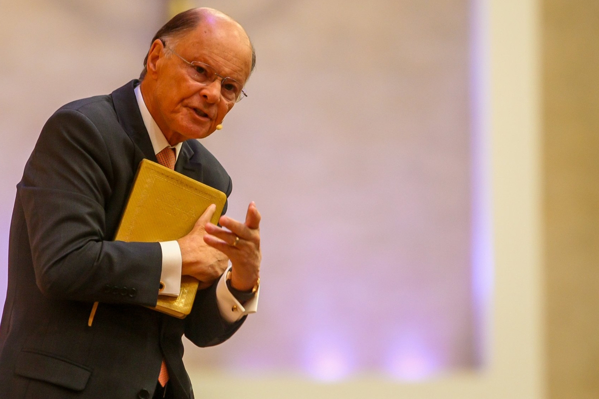 Brazilian evangelical pastor Edir Macedo, owner of RecordTV group.