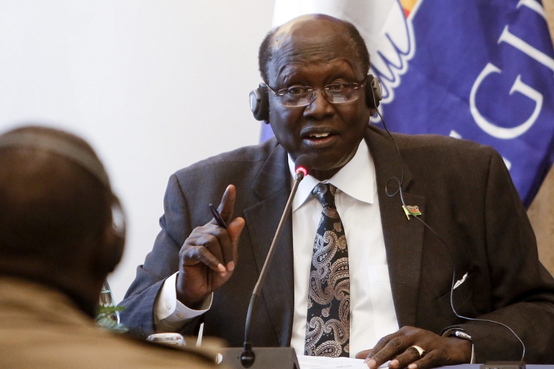 South Sudan Presidential Affairs Minister Barnaba Marial Benjamin.