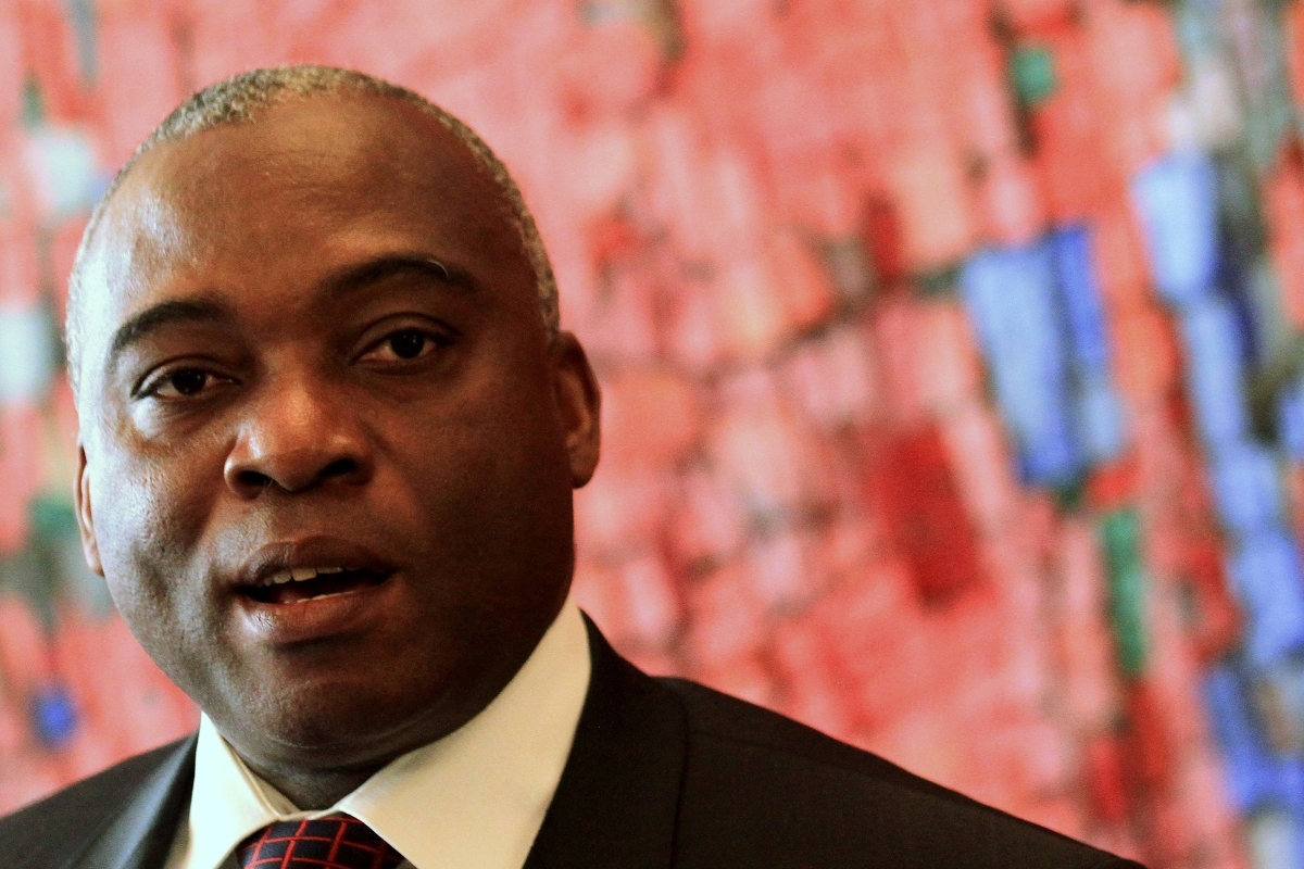 The former Minister of Equipment Ahoua Don Mello in 2011.