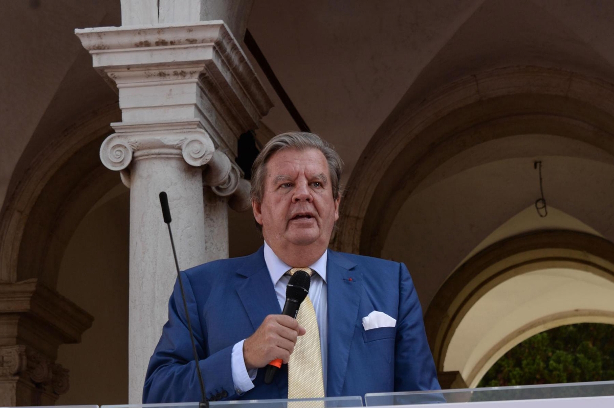 South African businessman Johann Rupert.