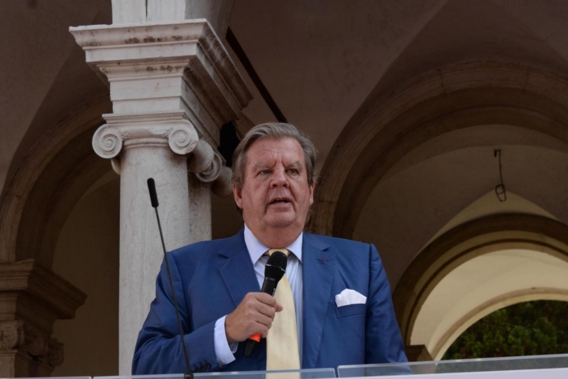 South African businessman Johann Rupert.