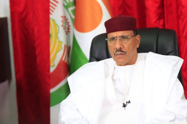 Nigerien President Mohamed Bazoum.