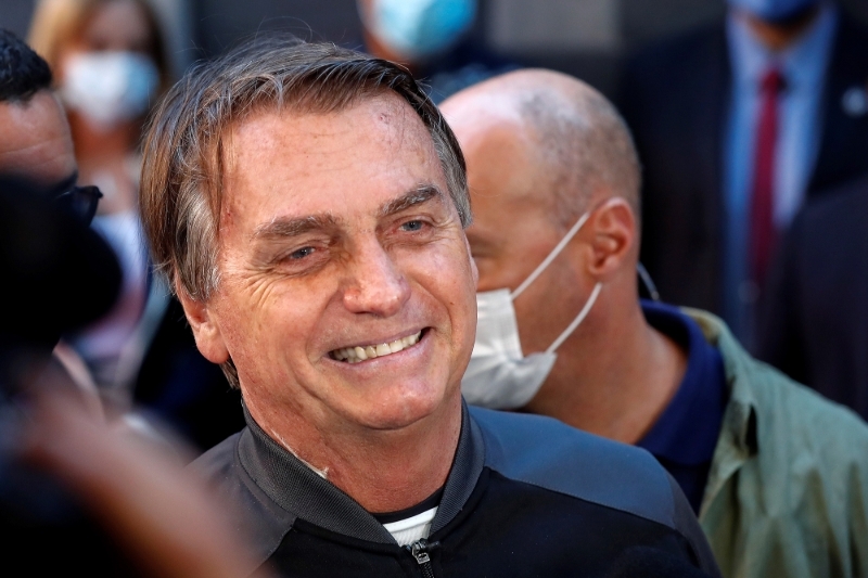 Brazilian President Jaír Bolsonaro.