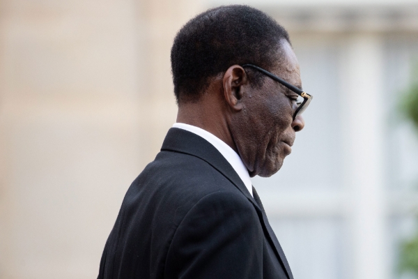 Equatorial Guinea's President Teodoro Obiang Nguema.