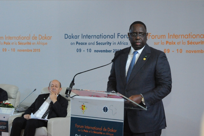 Senegalese President Macky Sall.