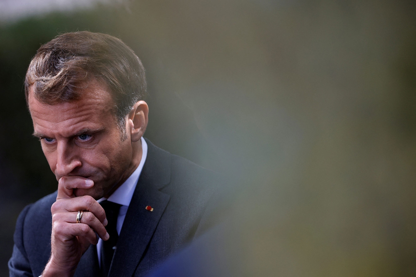 French president Emmanuel Macron.