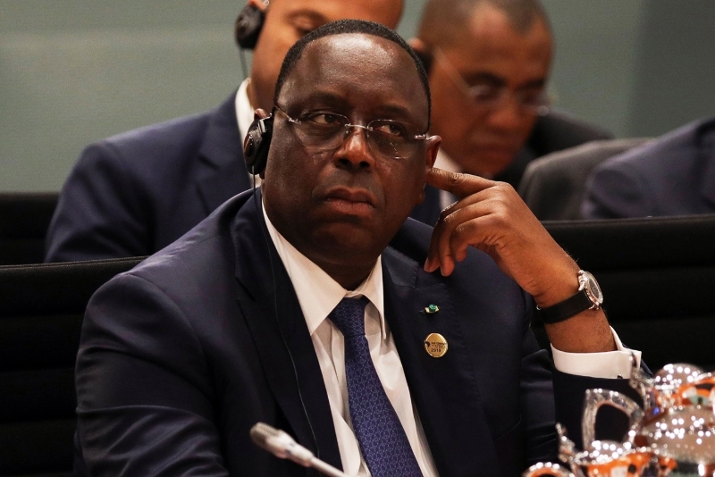 Senegalese president Macky Sall.