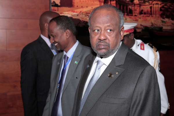 Djibouti's president Ismail Omar Guelleh.