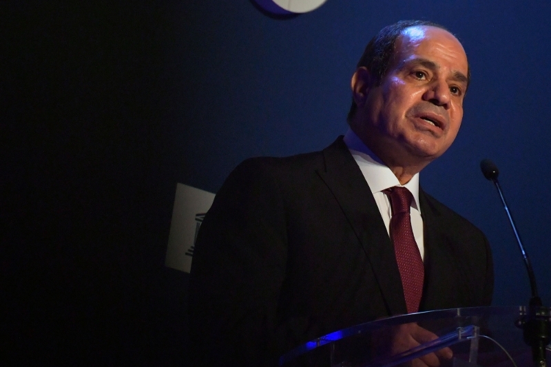 Egyptian President Abdelfattah al-Sissi.