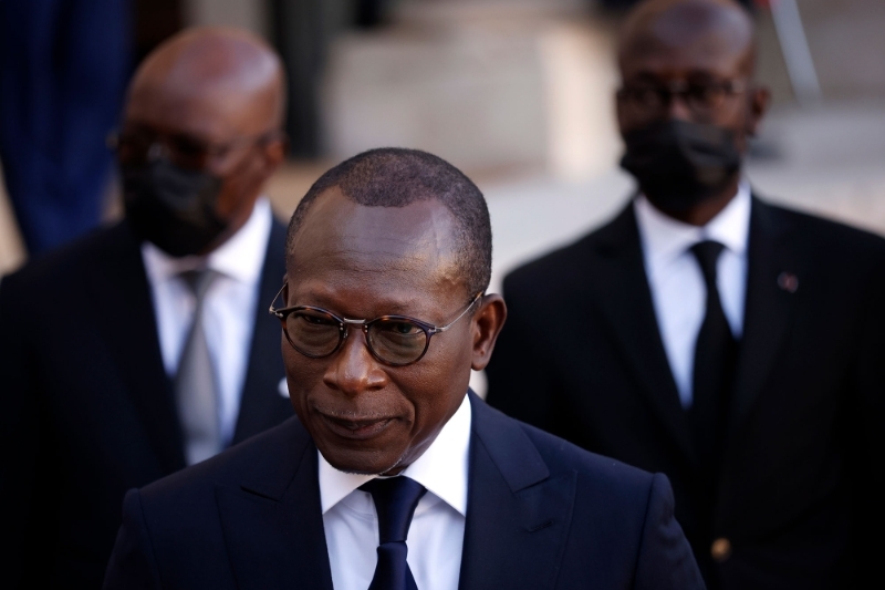 President of Benin Patrice Talon.