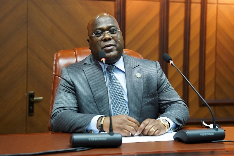 Congolese President Felix Tshisekedi.