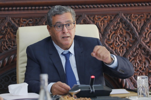 Prime Minister Aziz Akhannouch.