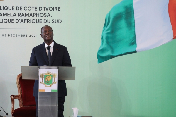 Ivory Coast President Alassane Ouattara.