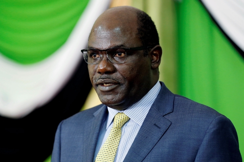 Kenyan Independent Electoral and Boundaries Commission (IEBC) chairman Wafula Chebukati.