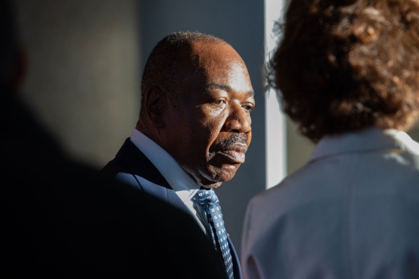 Gabonese president Ali Bongo.