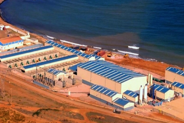 The seawater desalination plant of Tenes