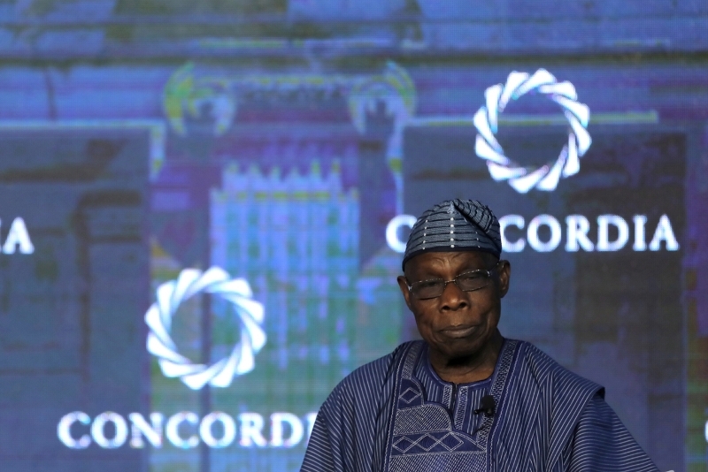 The special envoy for the Horn of Africa, former Nigerian President Olusegun Obasanjo.