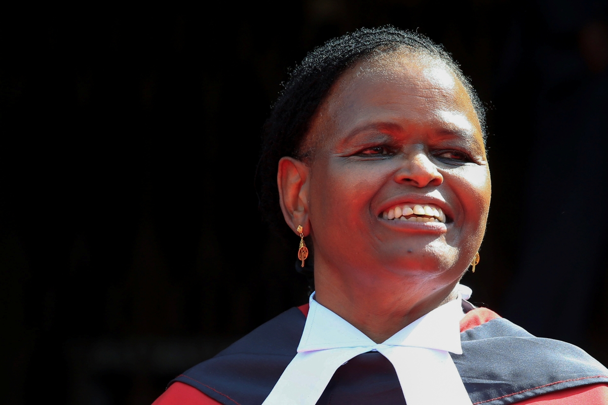 Chief Justice Martha Koome.